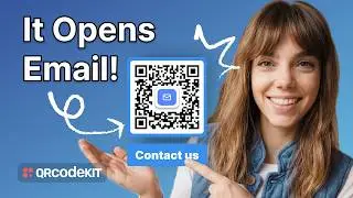 Create an email QR code that opens instantly