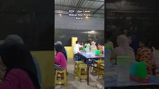 Rame Rame Makan Mie Ayam Bakar Medan Dikala Hujan #mieayambakar #mieayambakarmedan