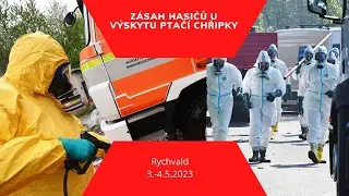 Hasiči zasahují u výskytu ptačí chřipky H5N1 ve velkochovu krůt v Rychvaldě, 4.5.2023