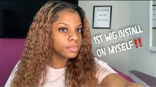 1st Wig install on myself‼️| Flaws and all|ft.SOWIGS