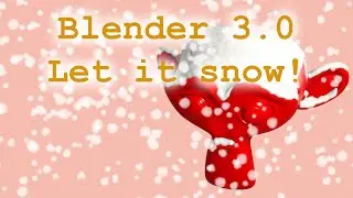Blender 3.0 Geometry Nodes Tutorial - Procedural Snow on any Object