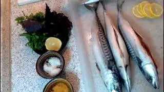 Скумбрия на гриле