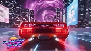 Danger Zone - (Official Audio) 1980s Night Drive Style - Retrowave / Synthwave Rock Anthem