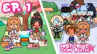 EPISODIO 1 ¡👧🏼ANI se pelea con el grupo de amigos! y👧🏻ONA se duerme en clase😴💤 Serie TOCA BOCA WORLD