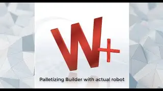 DENSO Robotics Palletizing Builder with an Actual Robot