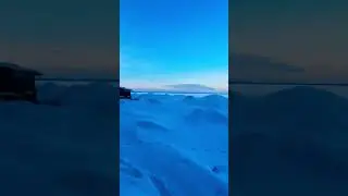 эта ледяная пустыня- Онежское озеро