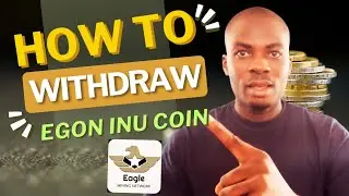 Eagle Mining: How to withdraw Egon Inu coin to cryptokara wallet #egoncoin