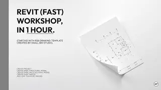 Revit for Architectural Design - Revit (Fast) workshop in 1 hour (สอนทำ Revit ภายใน 1 ชั่วโมง)