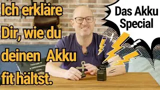 Halte deine Akkus fit! Damit sie länger überleben
