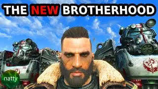 Fallout 4, but the Brotherhood are 1000% Stronger