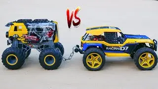 Experiment: RC Truck vs Monster Truck