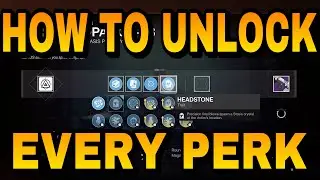 HOW TO UNLOCK EVERY PERK FOR WEAPON CRAFTING! - Destiny 2, the Witch Queen, Weapon crafting