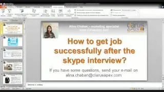 How to get job successfully after the skype interview?