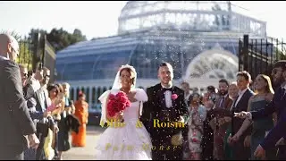 Super Colorful Wedding Theme at Sefton Park Palm House