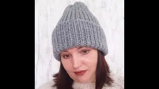 Модная женская шапка, больше информации 👉 https://www.livemaster.ru/malinka-knitwear