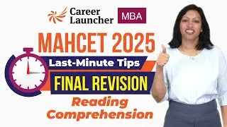 VARC MBA CET Revision | Last Minute Tips to Solve RC | Verbal Ability & Reading Comprehension
