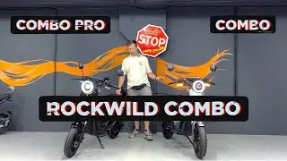 Новинка!!! Электрический скутер Rockwild Combo + Rockwild Combo Pro 