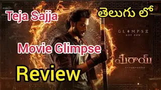 Mirai Telugu Glimpse review | Mirai movie Glimpse review Telugu | Teja Sajja now movie update