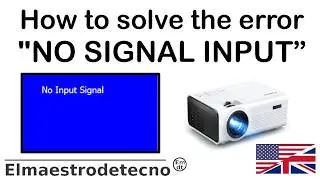 Fix 'No signal input' error on projectors and monitors