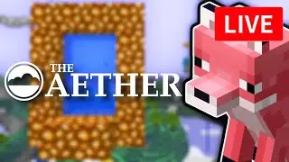 Playing Minecraft Aether for the first time!