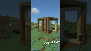 MINECRAFT HOUSE BUILD SHORT #youtubeshorts #minecraft