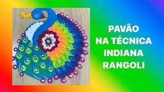 RANGOLI PARA INICIANTES | arte Indiana |Cores | #india