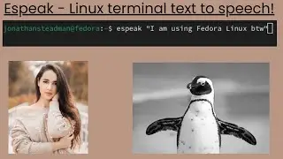 Espeak - Linux terminal text to speech!