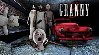 Granny In Granny 3 Atmosphere Car Escape In Extreme Mode