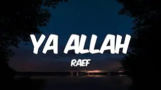 Raef & Sintesa - Ya Allah (Lyrics) (Acapella - Vocals only)