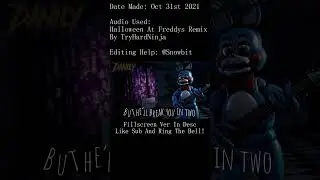 (FNAF - SFM) - Halloween At Freddy's Remix - 