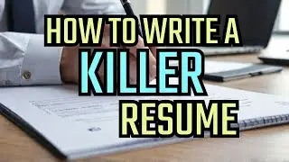 How to Write a GREAT Resume (in a Nutshell)