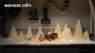A Microworld Made out of HP MJF 3D Printing | Christmas-theme Stop Motion