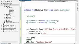 4- Simple Register - SqlConnection SqlCommand Try Catch -
