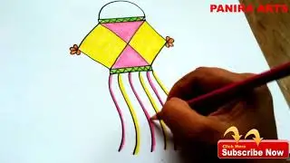 How to draw Diwali Lantern || Lantern Drawing for kids || Kandil ||Diwali Festival