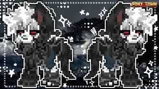 ✮⋆ Pony Town⋆˙ ∘₊✧─Wolf Outfit Tutorial─✧₊∘ •°Skin Ideas°• ⋆˙ by szha ⋆˙