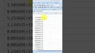 How to write Digit more than 11 Digit in Excel || Right Way to mention mobile no. in Excel #shorts