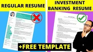 Investment Banking Resume & CV + FREE Template