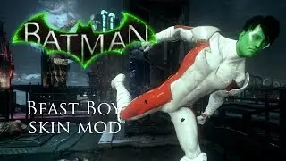 Beast Boy - Arkham Knight: skin mod