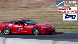 UNLEASHING THE BEAST | 650+HP C6 Z06 NA | Thunder Hill West | Fast Sideways Car Control Showcase!