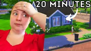 My 20 Minute Build Challenge / The Sims 4: Speed Build