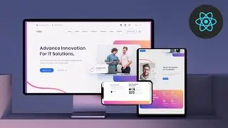 React Portfolio Website | React js IT Company Portfolio Website