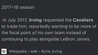 Curb your Cavs