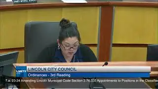 Lincoln City Council Meeting April 3, 2023