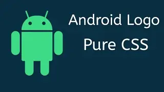 Make Android logo pure css.