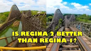 Regina II Roller Coaster POV and Comparison! Tobu Zoo Japan