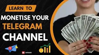 How to Monetise a telegram channel? |Telegram channel monetisation | SHIKARI | #telegram #earnmoney