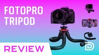 Amazon's Choice Camera Tripod ► Fotopro uFO2 Flexible Mini Stand ◄ GoPro DSLR iPhone Nikon Canon