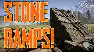 Sons of the Forest: Stone Ramps!