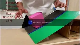 FİZİK 1 Sürtünme Kuvveti Deneyi