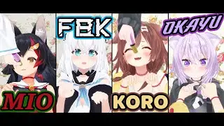 Hololive Gamers Doing ASMR on Each Other